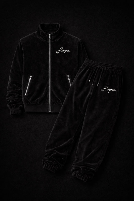 LOPX Velour Tracksuit